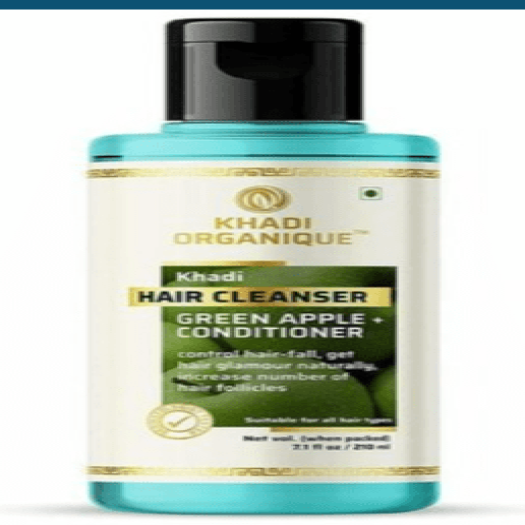 Khadi Organique Green Apple + Conditioner Hair Cleanser